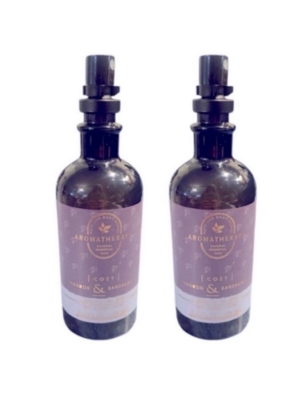 2 Aromatherapy Cozy Cinnamon and Sandalwood Essential Oil Mist
